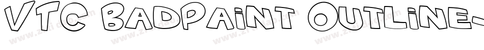 VTC BadPaint Outline字体转换